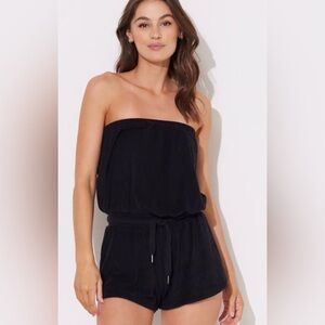 Terry cloth romper! Fits size small/medium!